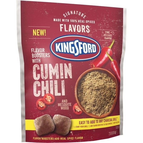 Marquee Protection 2 lbs Signature Flavors All Natural Chili Cumin Charcoal Briquettes MA3308662 - main